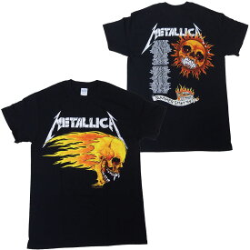 メタリカ・METALLICA・FLAMING SKULL TOUR 94・Tシャツ オフィシャル ロックTシャツ バンドTシャツ・大きいいサイズ・XXLサイズ