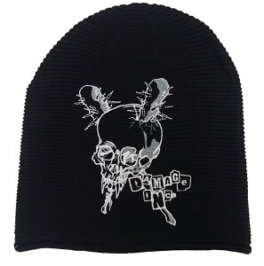 ���^���J�EMETALLICA�EDAMAGE INC BLACK SLOUCH BEANIE�E �I�t�B�V�����E�j�b�g�X�E�r�[�j�[