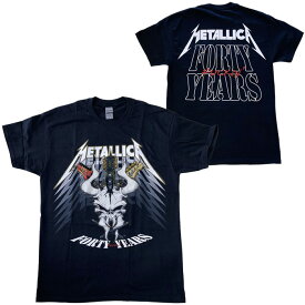 メタリカ・METALLICA・40TH ANNIVERSARY・Tシャツ・ロックTシャツ・オフィシャル・バンドTシャツ