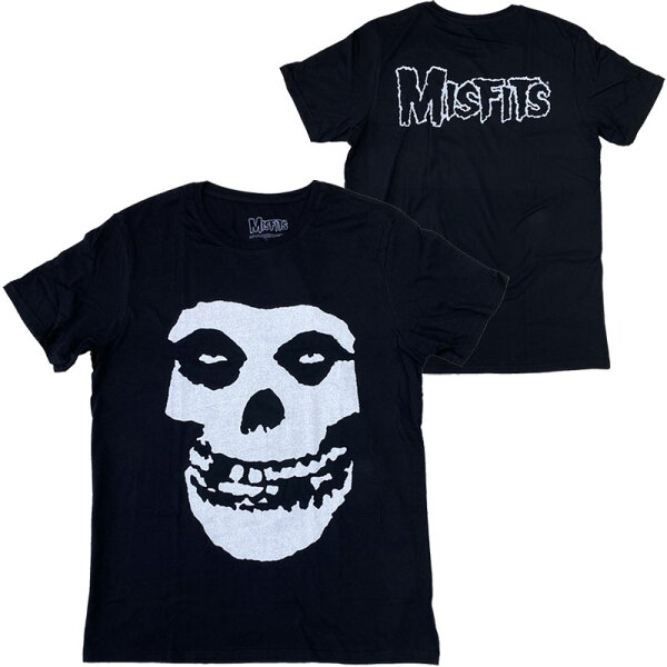 ミスフィッツ・MISFITS・CLASSIC FIEND SKULL・NEW・UK版・Tシャツ・オフィシャル バンドTシャツ・ロックTシャツ