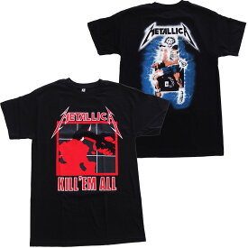 METALLICA KILL'EM ALL バックプリント ELECTRIC CHAIR バンドTシャツ メタリカTシャツ オフィシャル ロックTシャツ