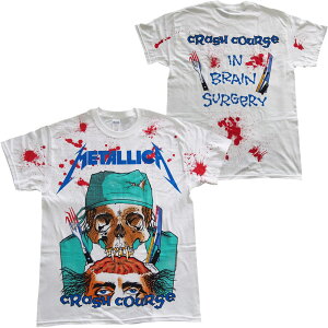 ���^���J�EMETALLICA�ECOURSE IN BRAIN SURGERY A/O WHITE T�V���c���^���JT�V���c �I�t�B�V���� ���b�NT�V���c