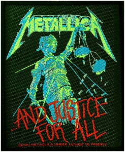 METALLICA�EJUSTICE FOR ALL�E�ЂȂ��h�J���b�y���E���^���J�E�I�t�B�V�����p�b�`