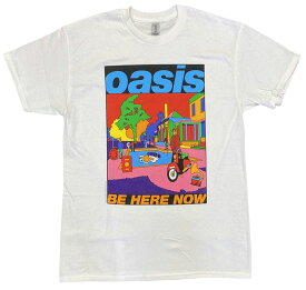 オアシス・OASIS・BE HERE NOW ILLUSTRATION・Tシャツ・ロックTシャツ・オフィシャルバンドTシャツ