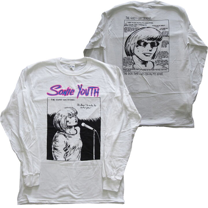楽天市場】SONIC YOUTH・ソニック ユース・ECHO 長袖 ロングスリーヴ T 