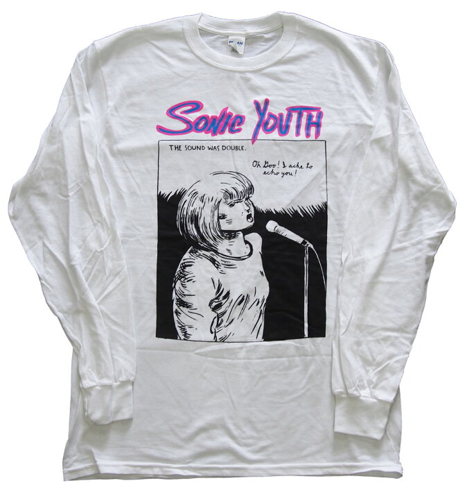 楽天市場】SONIC YOUTH・ソニック ユース・ECHO 長袖 ロングスリーヴ T 