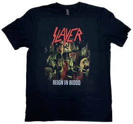 スレイヤー・SLAYER・REIGN IN BLOOD・UK版・Tシャツ・オフィシャル・バンドTシャツ・ロックTシャツ