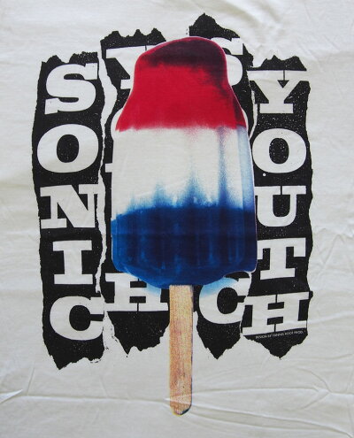 SONICYOUTH・ソニックユース・BOMBPOP・Tシャツ・ロックTシャツ