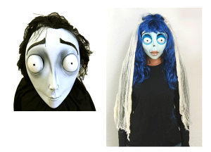 TIM BURTON'SECORPSE BRIDEER[vX uCh EMILY MASKEG~[EVICTOR MASK BN^[E2ZbgEebNX}XN t}XN