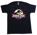 JURASSIC PARK・ジュラシック・パーク・LOGO DISTRESSED・UK版・Tシャツ・映画Tシャツ ・オフィシャルTシャツ