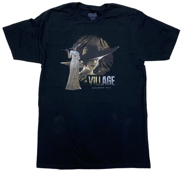 CAPCOM・RESIDENT EVIL・レジデントイービル・バイオハザード・LADY DIMITRESCU・Tシャツ・ ゲーム Tシャツ・オフィシャルTシャツ