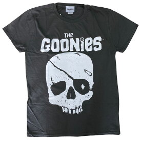GOONIES・グーニーズ・SKULL AND LOGO・UK版・Tシャツ・ 映画Tシャツ ・オフィシャルTシャツ・S-XXLサイズ・大きいサイズ