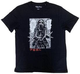 伊藤 潤二・イトウジュンジ・GHOUL・NEW・UK版・Tシャツ・ 漫画Tシャツ ・オフィシャルTシャツ