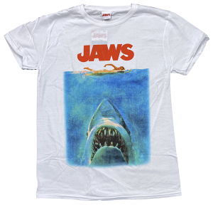 JAWS�E�W���[�Y�EPOSTER�EUK�ŁET�V���c�ES-XXL�T�C�Y�E�f��T�V���c�E�I�t�B�V����T�V���c