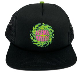 SANTA CRUZ・SLIMEBALLS・スライムボールズ・SLIMEBALLS LOGO・ブラック・メッシュキャップ・ベースボールキャップ・キャップ・正規品