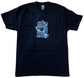 SANTA CRUZ・サンタクルーズ・FLIER HAND・ブラック・Tシャツ ブランド正規品