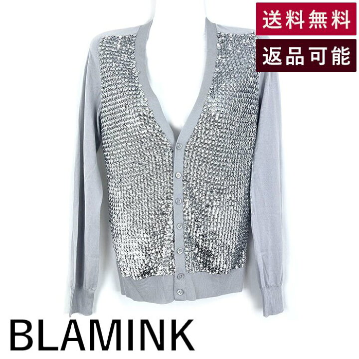 楽天市場】【中古】ブラミンク BLAMINK カーディガン S WO SPAN CG 