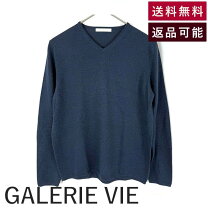 楽天市場】ギャルリーヴィー ニット クルーネック（カラーネイビー 