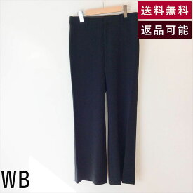 ＼3300円以上購入で30％OFF／【中古】【福袋対象】 ダブルビー WB パンツ 黒 ストレート L サイズ サイズ40 E1014N026-E1027 返品可 古着 中古 ブランド古着DB