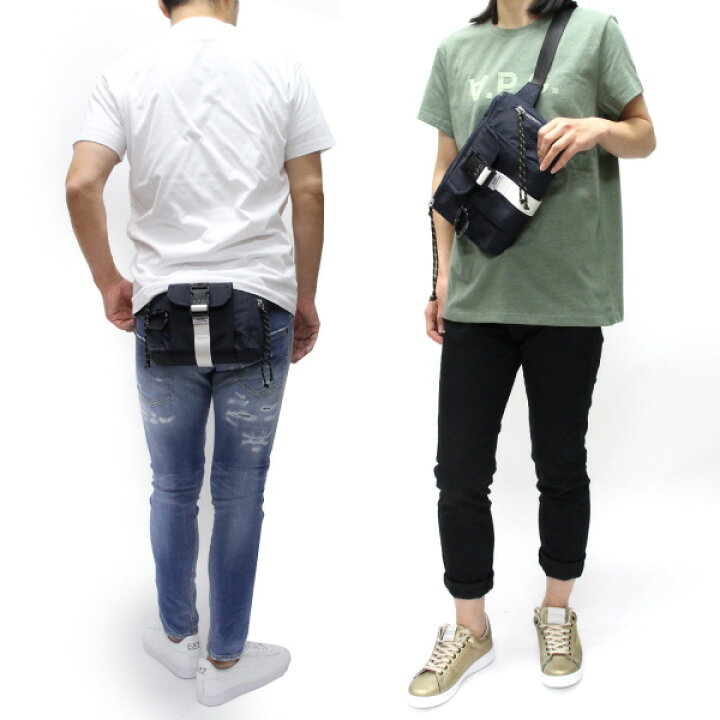 楽天市場】アーペーセー A.P.C. BANANE TRECK ヒップバッグ【DARK NAVY 