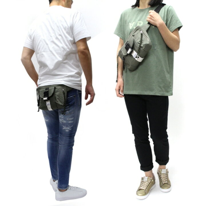 楽天市場】アーペーセー A.P.C. BANANE TRECK ヒップバッグ【KHAKI  