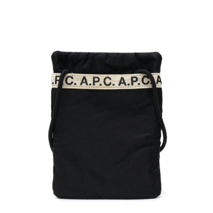 楽天市場】アーペーセー A.P.C. NECK POUCH REPEAT ネックポーチ【NOIR 