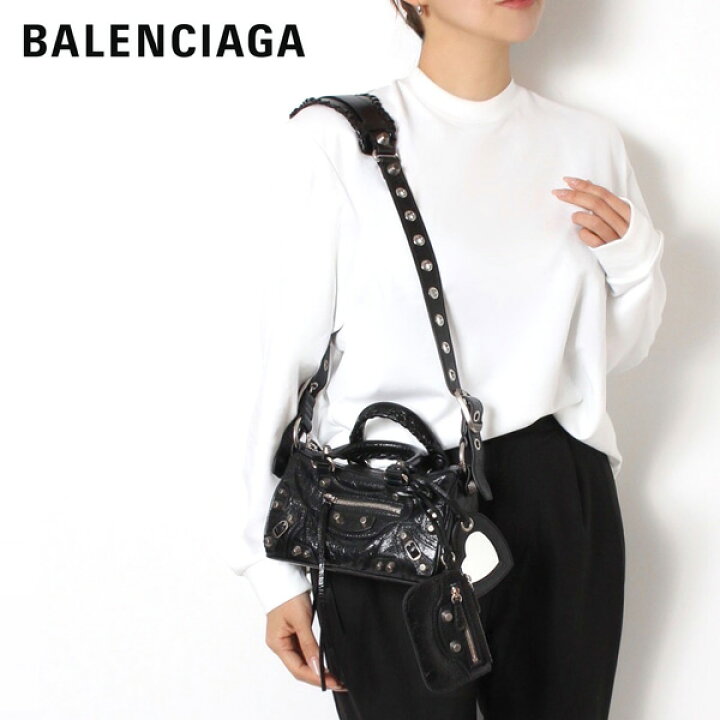 楽天市場】バレンシアガ BALENCIAGA Le Cagole ミニダッフルバッグ 