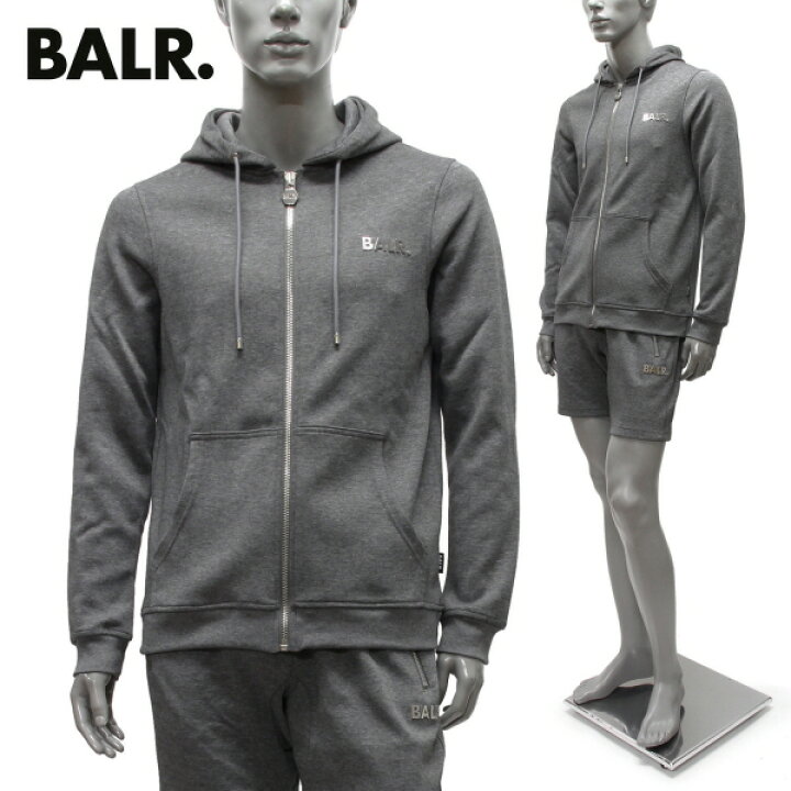 楽天市場】【スプリングセール】ボーラー BALR. メタルロゴ パーカー 