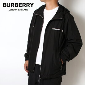 バーバリー BURBERRY STANFORD バックロゴ ナイロンパーカー ブルゾン【BLACK】8054449 BLACK/【2022-23AW】m-outer