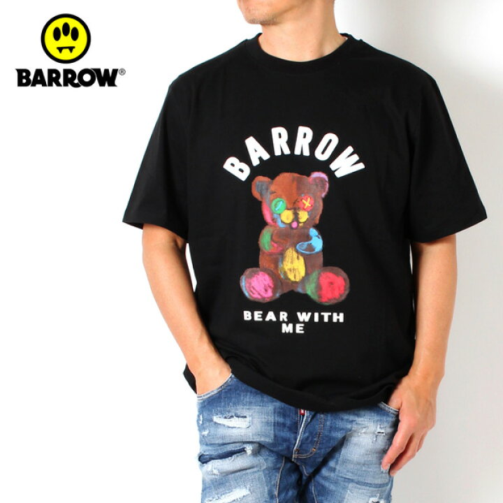 楽天市場】24SSモデル バロウ バロー BARROW ユニセックス ベア+ロゴ 