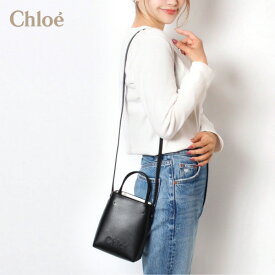 24SSモデルクロエ Chloe SENSE マイクロトートバッグ【001 BLACK】CHC23UP873I10 001/【2024SS】l-bag