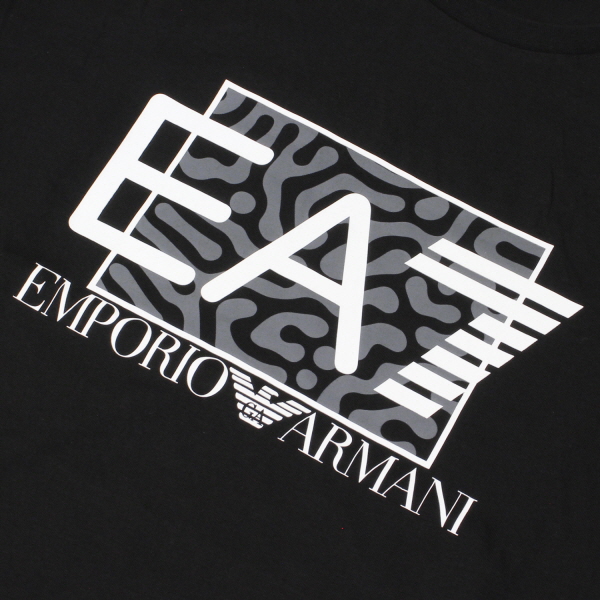 楽天市場】エンポリオアルマーニ EMPORIO ARMANI EA7 幾何学切替ロゴ T
