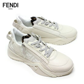 フェンディ FENDI フェンディ フロー レザー ロートップスニーカー【ベージュホワイト】7E1392 AK1Q F1HGQ/【2022-23AW】m-shoes