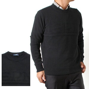 25AW���f���w���m HERNO �����Y �G���{�X���S �N���[�l�b�N�Z�[�^�[ �j�b�g�y�u���b�N�zMG000192U 70100 9300/�y2025-26AW�zm-tops