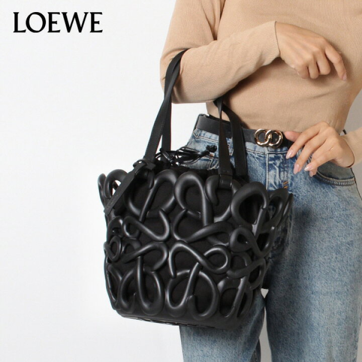 楽天市場】ロエベ LOEWE レディース ANAGRAM INFLATED BASKET BAG 