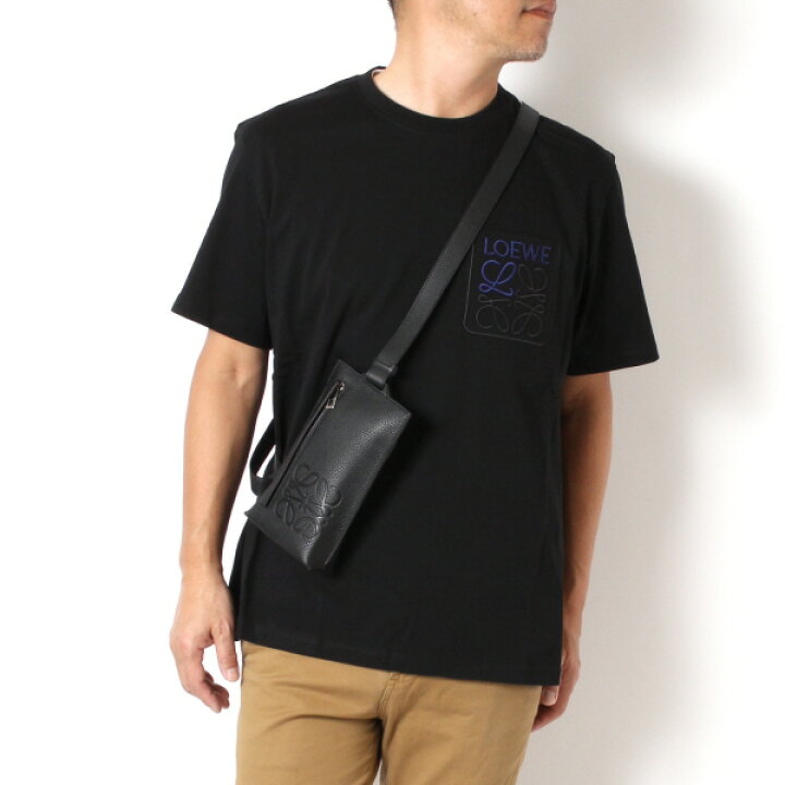 楽天市場】ロエベ LOEWE メンズ ANAGRAM POCKET T-SHIRT アナグラム 