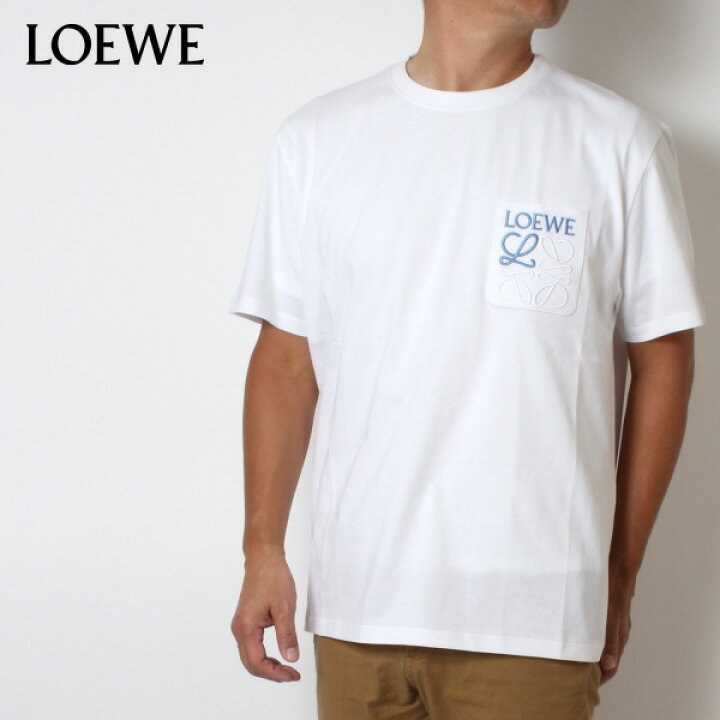 楽天市場】ロエベ LOEWE メンズ ANAGRAM POCKET T SHIRT アナグラム T  