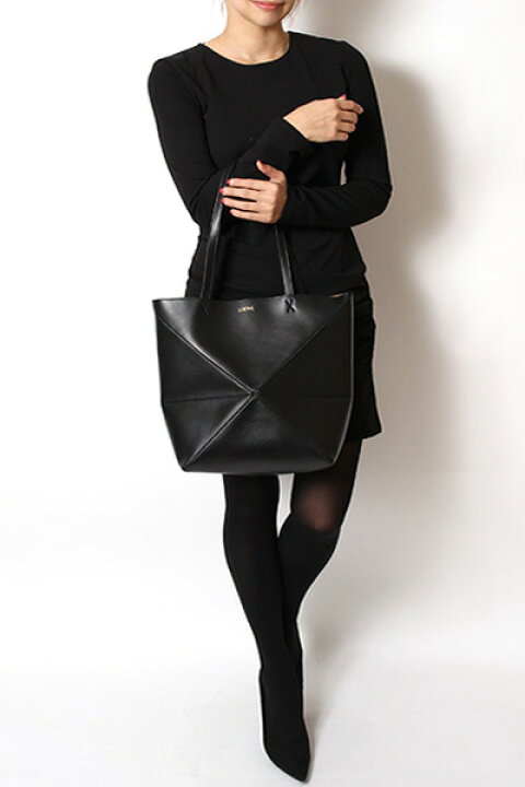楽天市場】【ポイント祭】ロエベ LOEWEレディース PUZZLE TOTE MEDIUM 