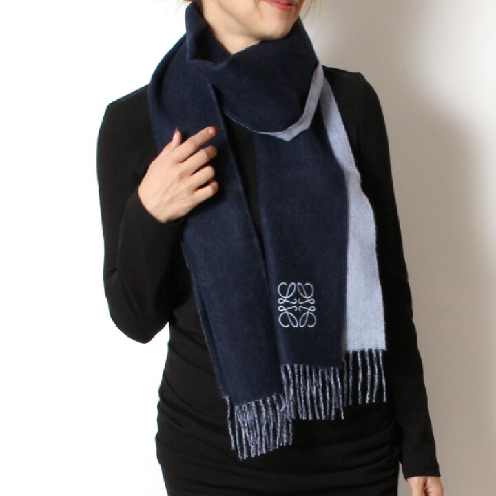 楽天市場】【スプリングセール】ロエベ LOEWEANAGRAM SCARF ウール+ 