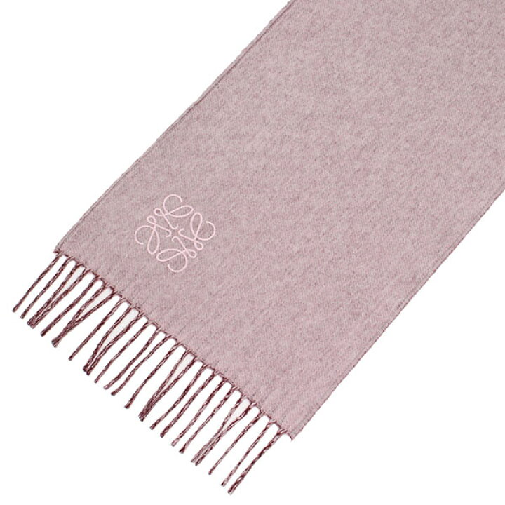 楽天市場】ロエベ LOEWE ANAGRAM SCARF ウール+カシミヤ バイカラー 