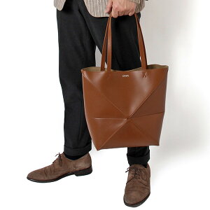26SS���f�����G�x LOEWE �����Y PUZZLE TOTE MEDIUM �p�Y�� �t�H���h �g�[�g�o�b�O �~�f�B�A���y4927 SQUIRREL�zA657G50X01 4927/�y2026SS�zm-bag