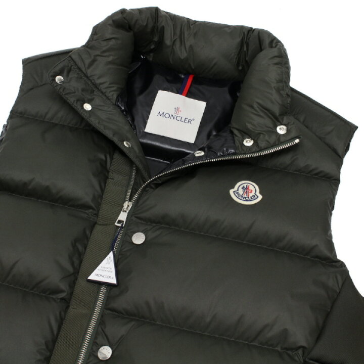 楽天市場】モンクレール MONCLER メンズ ONTAKE ダウンベスト【カーキ 