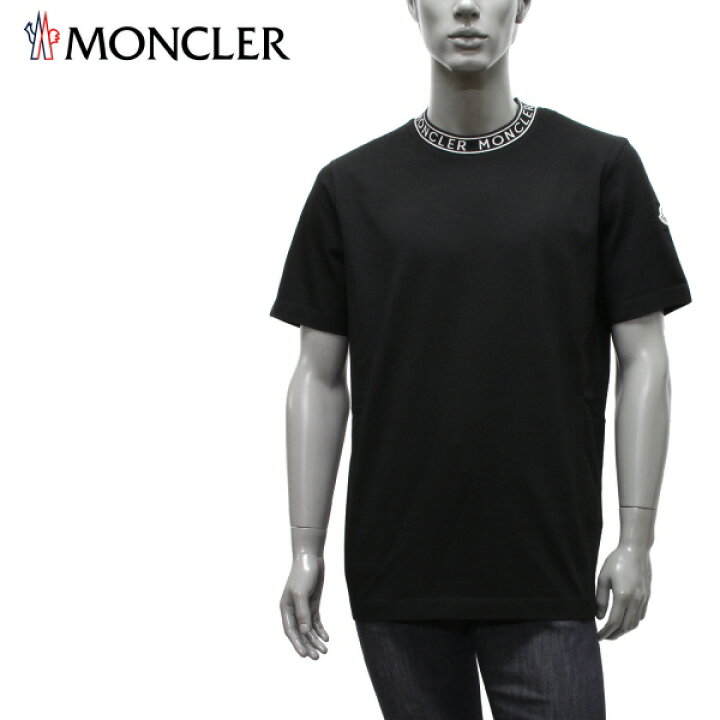 楽天市場】モンクレール MONCLER ロゴインターシャネック Tシャツ 