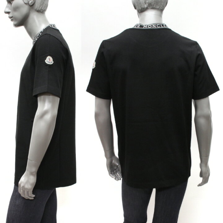 楽天市場】モンクレール MONCLER ロゴインターシャネック Tシャツ 