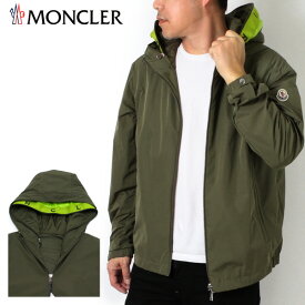 24SS新作モンクレール MONCLER メンズ TRAVERSIER ナイロンブルゾン【カーキ】1A00086 54A91 823/【2024SS】m-outer