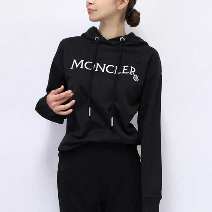 楽天市場】モンクレール MONCLER レディース ロゴ刺しゅう プル 