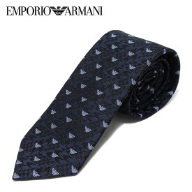 エンポリオアルマーニ EMPORIO ARMANI ネクタイ necktie 千鳥ジャガード 小イーグル小紋【BLUE】340075 1A603 00035/necktie