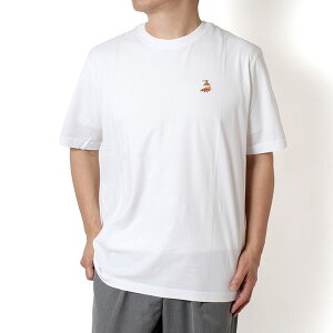 26SS���f�����]�� �L�c�l MAISON KITSUNE �����Y DREAMING FOX �R���t�H�[�g�t�B�b�gT�V���c�yP100 WHITE�zQM00102KJ7026 P100/�y2026SS�zm-tops