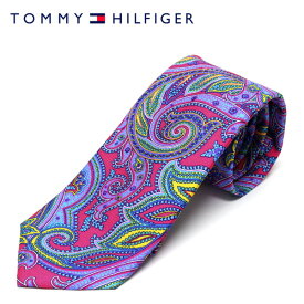 【Special price】トミー・ヒルフィガーネクタイ necktie【ペイズリーパープル】87591605650 /TOMMY HILFIGER/necktie