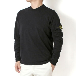 26SS���f���X�g�[���A�C�����h STONE ISLAND �o�b�W���b�y���t�� �I�[�K�j�b�N�R�b�g�� �T�}�[�Z�[�^�[�yV0020 NAVY�zL1S155100062 S00B9 V0020/�y2026SS�zm-tops